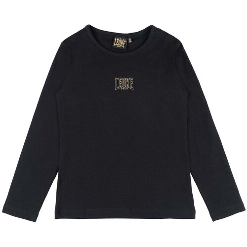 Leone 1947 Majice z dolgimi rokavi Girl T-Shirt Long Sleeves Gold 1947 Črna Cene