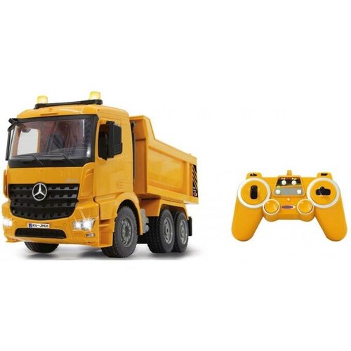 JAMARA kamion na daljinsko upravljanje, kiper Mercedes Arocs, žuti 1:20, (4042774416775) Cijene
