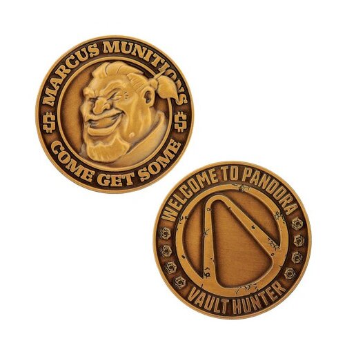 Fanattik Borderlands - Marcus Munitions Limited Edition Coin ( 075075 ) Slike