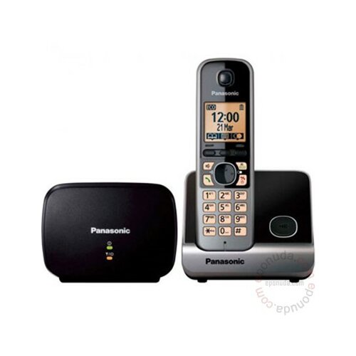 Panasonic KX-TG6751FXB bežični telefon Slike