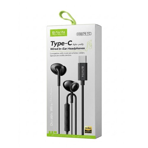 BAVIN slu&amp;scaron;alice type c HX879-TC crna Slike