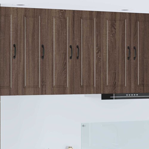 Ormar za Zid 2 pcs Smeđi hrast 30 x 31 x 80 cm Cijene