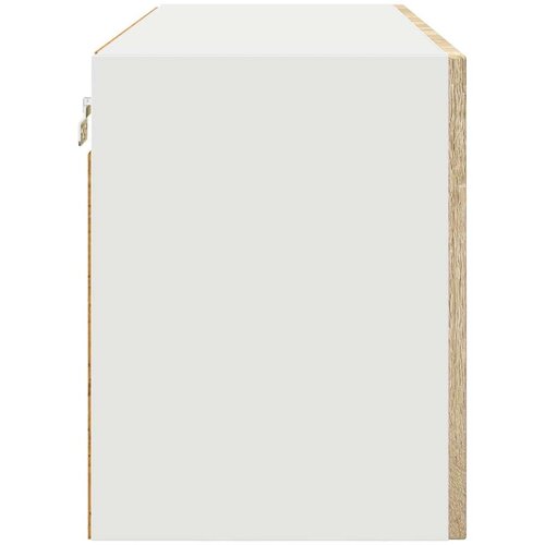 VidaXL Zidni kuhinjski ormarić s policom Sonoma hrast 80 x 31 x 40 cm Slike