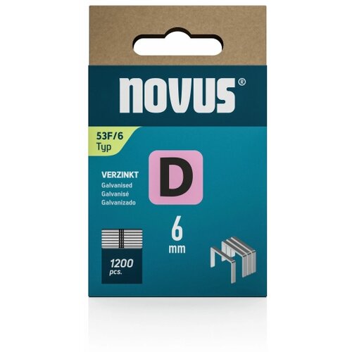 Novus klamerice 53/6 tip d, 1/1200 Cene