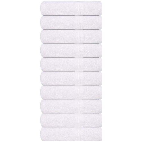 vidaXL Ručnici za kupanje 10 kom bijeli 100x150 cm 360 gsm 100% pamuk Cijene