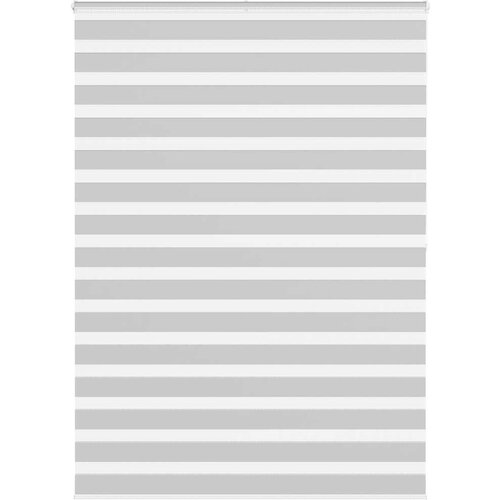 VidaXL Zebra senčilo svetlo sivo 160x200 cm tkanina &amp;scaron;irina 155,9 cm Slike