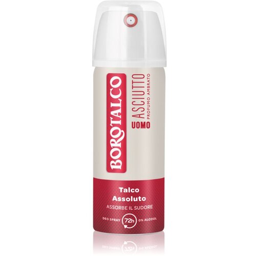 Borotalco MEN Dry dezodorans u spreju 72h parfemi Amber 40 ml Cijene