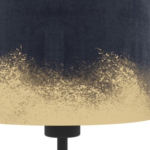 Eglo 39975 - Stona lampa CASUARITA 1xE27/40W/230V plava/zlatna Slike