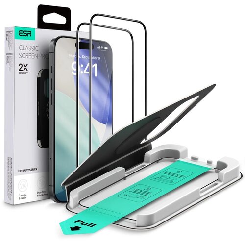 ESR ULTRAFIT KALJENO STEKLO ZA IPHONE 17 PRO MAX - 2 KOMADA, (5000333923) Cene