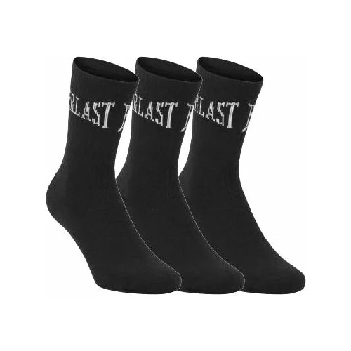 Everlast TENNIS SOCKS Sportske visoke čarape, crna, veličina