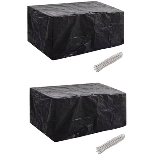 VidaXL Navlake za vrtni namje&amp;scaron;taj za 4 osobe 2 kom 8 u&amp;scaron;ica 180x140 cm Slike