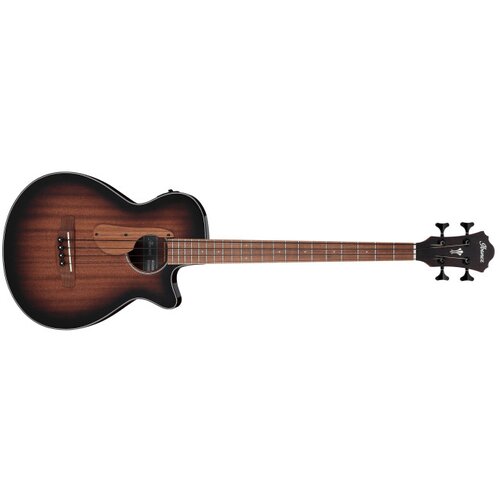 Ibanez Akustična bas gitara sa ozvukom AEGB24E-MHS, Mahogany Sunburst High Gloss Cene
