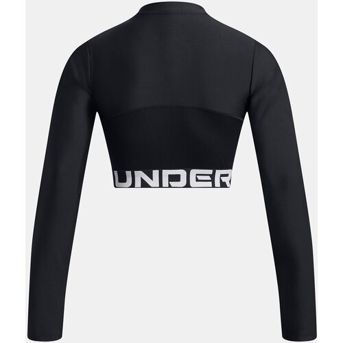 Under Armour Women's T-shirt HeatGear Rib 1/4 Zip LS - Women Cene