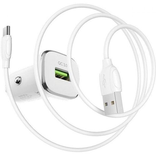 Borofone Type-C auto punjač BZ12A Lasting power QC3.0 Cijene