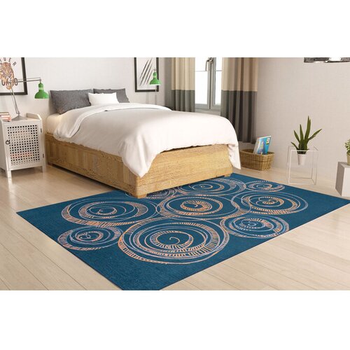 Conceptum Hypnose tepih Ada Gonul Chenille 302, 75x150cm, plava Cene