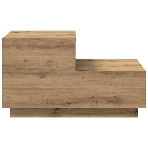  Noćni ormar s ladicama Umjetnički hrast 70 x 36 x 40,5 cm Slike