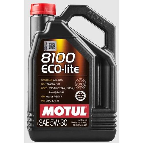 Motul motorno olje 8100 Eco-Lite 5W-30, 5L Slike