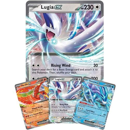 Pokemon Premium komplet kartic za trgovanje Ho-Oh-ex / Lugia-ex / Suicine-ex, Ve?barvno, (21552840) Slike