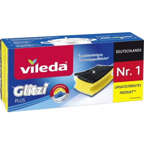 Vileda Čistilna gobica Glitzi Plus - 3 kos. Cene