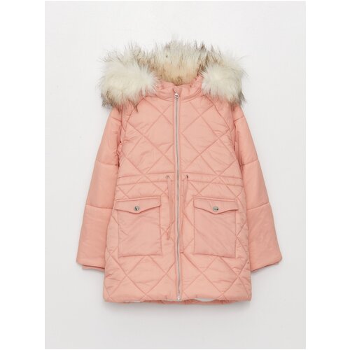 LC Waikiki Hooded Quilted Girl&amp;#039;s Coat Slike