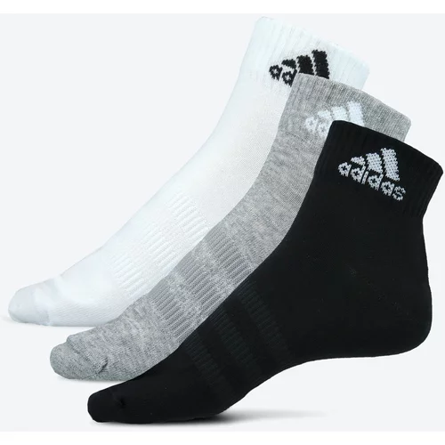 Adidas Sportske čarape siva / crna / bijela