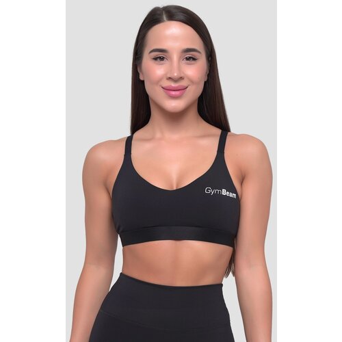 GymBeam Sportski grudnjak Essence String Black Slike