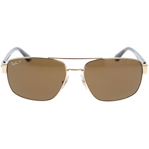 Ray-ban RB3663 001/57 Polarized ONE SIZE (60) Zlata/Rjava Cene