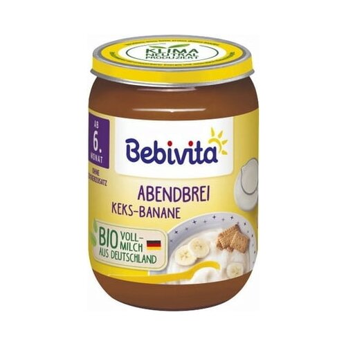 Bebivita Bio otroška kaša - piškot-banana Cene