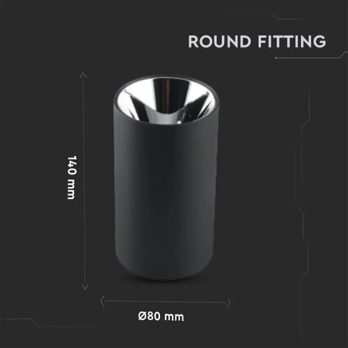  SPOT svetiljka 1xGU10/35W/230V crna/srebrna Slike