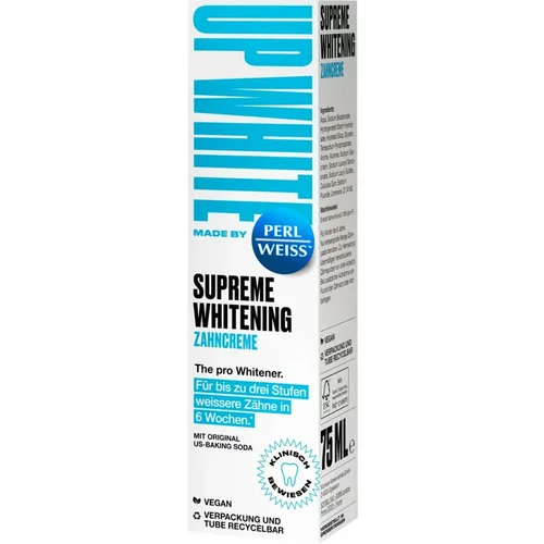 Perl Weiss Up White Supreme Whitening pasta za izbjeljivanje zuba 75 ml