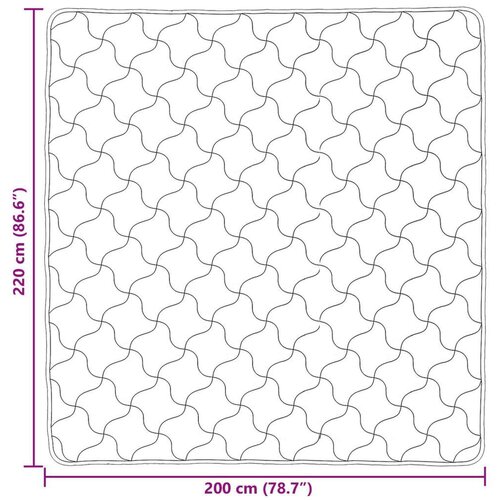  Zimska pokrivača &amp;Scaron;onerisan Svjetlosiva 200 x 220 cm Slike