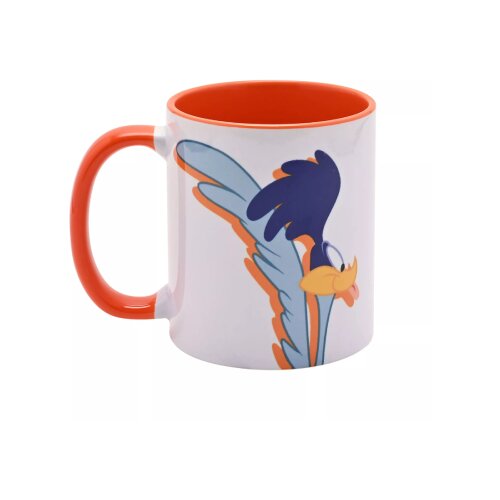 Widdop & Co. Looney Tunes - &Scaron;olja - Looney Tunes, Road Rummer Orange Inside Mug Cene