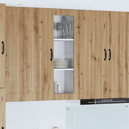 vidaXL zidni kuhinjski ormarić zidne umjetnički hrast 40 x 31 x 100 cm Cijene