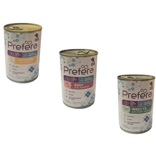 Prefera Pet Food Prefera konzerva za pse Monoprotein pa&scaron;teta - Insekti i batat 400g Cene