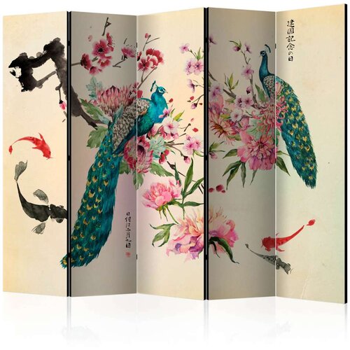  Paravan u 5 dijelova - Peacock Love II [Room Dividers] 225x172 Cijene