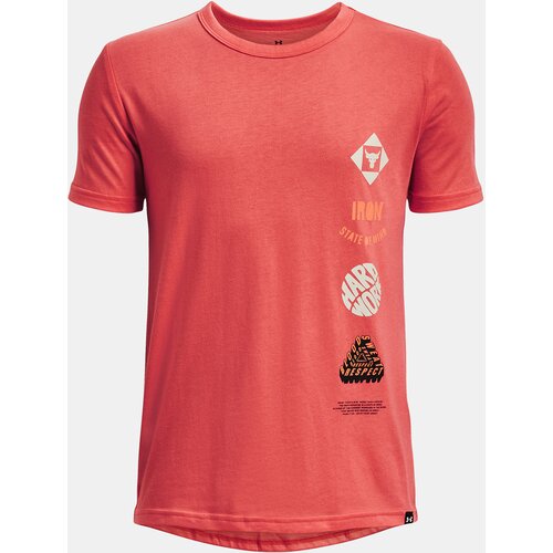 Under Armour T-Shirt Pjt Rck Show Your Fam SS-ORG - Boys Slike