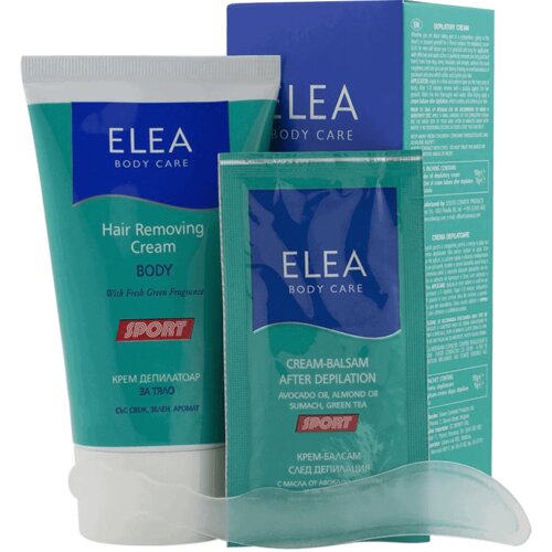 Elea depilaciona krema za telo i balzam-krema za negu kože Hair Removing Cream Body Sport Slike