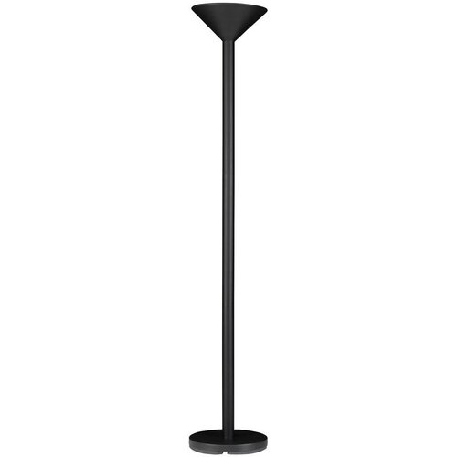 Nova Luce Mat crna metalna stojeća svjetiljka (visina 165 cm) Tazu – Cene