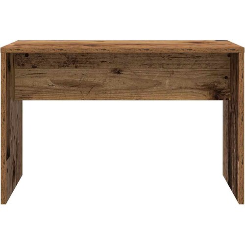  Toaletni stolić s LED-om izrađenim od starog drva Smeđa 86.5 x 35 x 136 cm Slike