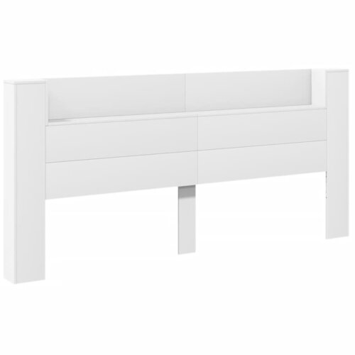  za uzglavlje s LED svjetlima bijeli 220x16,5x103,5 cm Slike