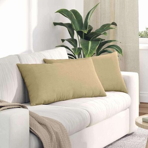 vidaXL jastučići za sofu 2 pcs siva zelena 80 x 40 cm kordura tekstil Cijene