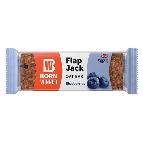 BORN WINNER bar flap jack blueberries 90g Cene