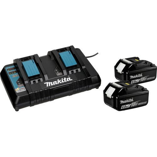 Makita Komplet baterij in polnilnika 199484-8 18V 2x6Ah, (5000548832) Cene