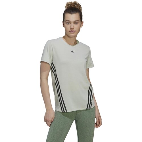 Adidas Majice s kratkimi rokavi HK6976 Bela Cene