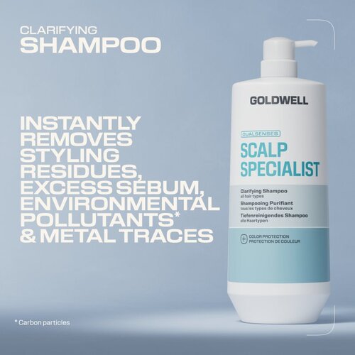Goldwell Dualsenses Scalp Specialist Clarifying Shampoo &amp;scaron;ampon za dubinsko či&amp;scaron;ćenje 1000 ml Slike