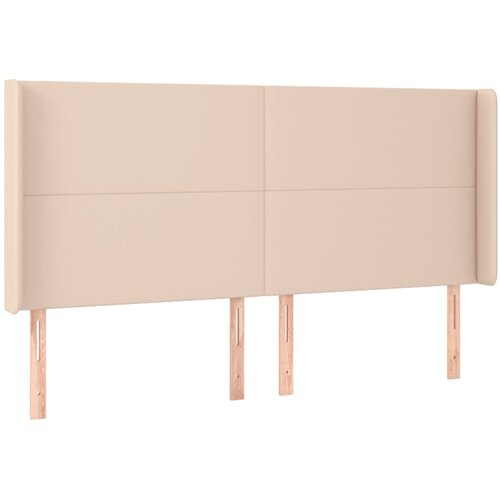  box spring madrac LED cappuccino 200x200cm umjetna koža Slike