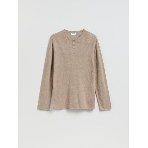 Reserved Henley džemper - bež Cijene