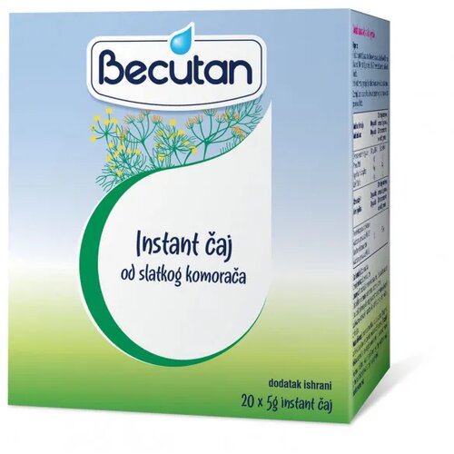 Becutan čaj od slatke komorače 20x5g Cijene