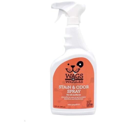 WAGS&WIGGLES sprej za čišćenje sa mirisom grejpfruta za neutralisanje tragova urina, 946 ml Slike