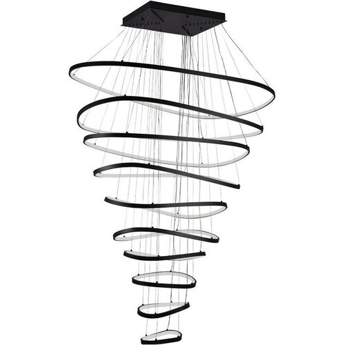 LED prigu&amp;scaron;iva luster na sajli LED/370W/230V 3000-6500K + daljinski upravljač Slike